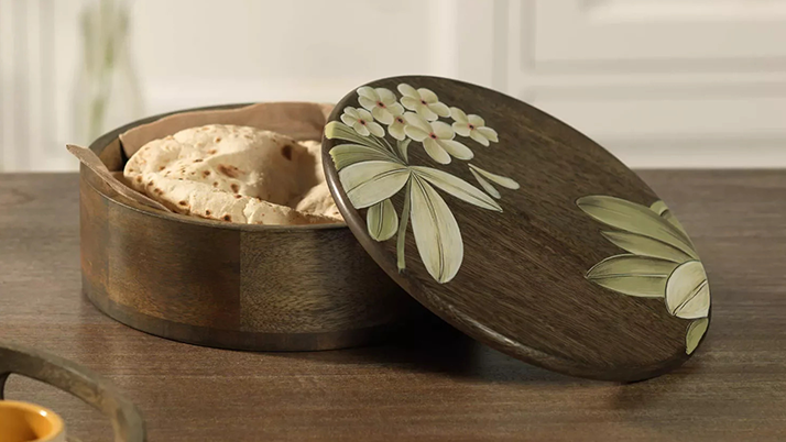How Can we Use Roti Box With Dinnerware , indian artisans