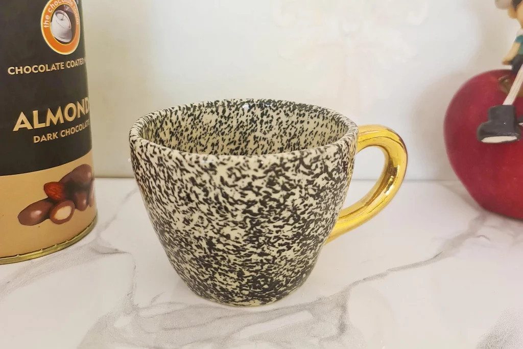 handcrafted ceramic mug for coffee 