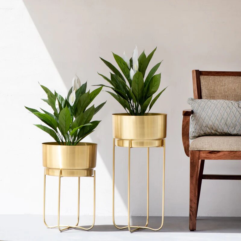 luxury planters in home, office